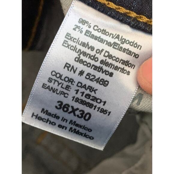 MEMBER’S MARK Men's Straight Fit Premium Stretch Jeans / Size: W36 L30 - Picture 4 of 11